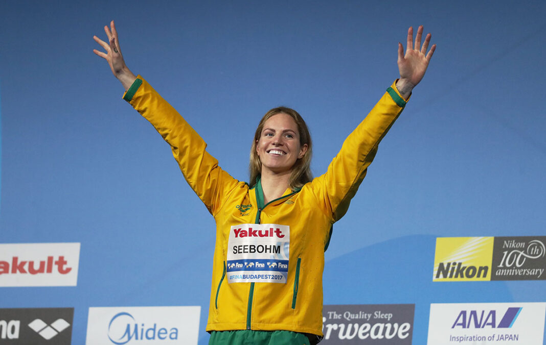 Emily Seebohm next month’s Tokyo Olympic Games